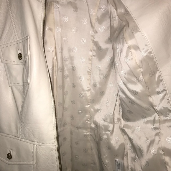 Tory Burch Leather Biker Jacket - Picture 10 of 16